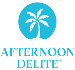 Afternoon Delite palm logo and wordmark